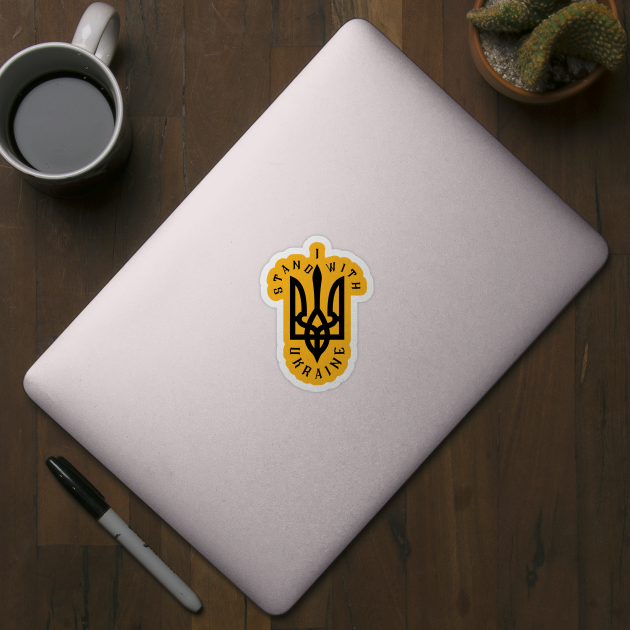 I Stand With Ukraine by Creatifly Graphic Tees